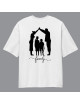 Reason Behind Your Happiness Family Oversized T-Shirt