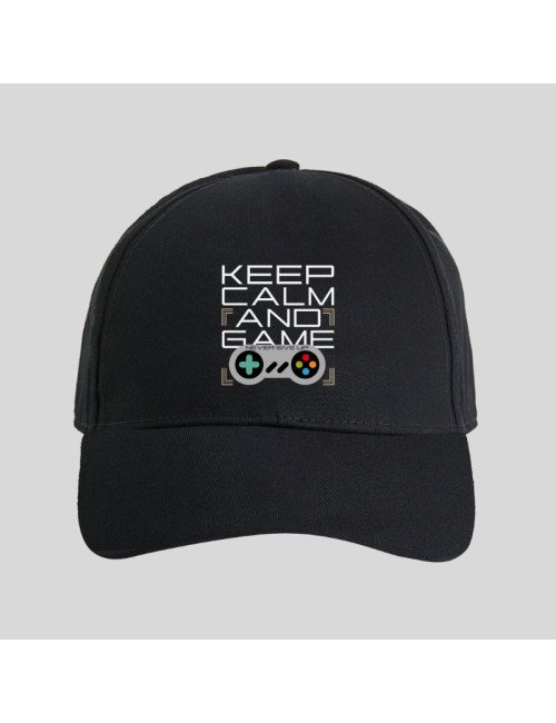 Keep Calm And Game Cap