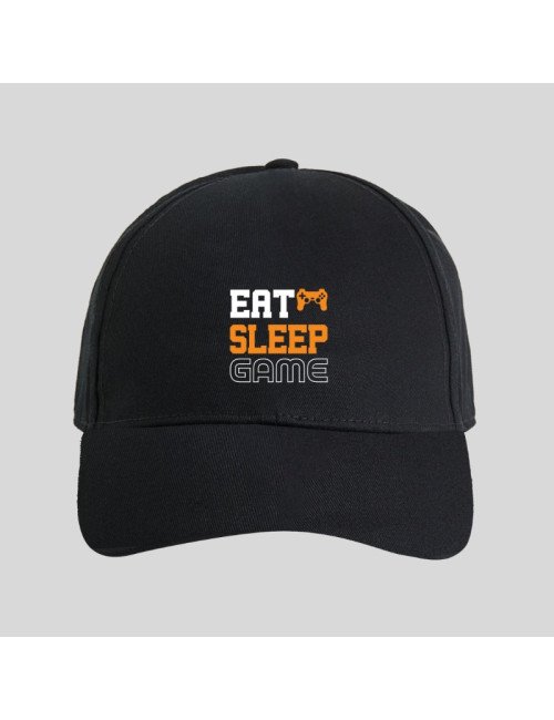 Eat Sleep Game Cap