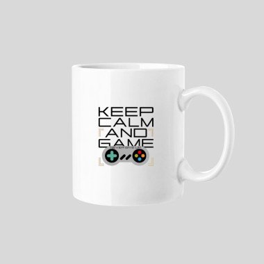 Keep Calm And Game Mug