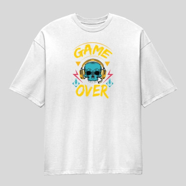 Game Over Oversized T-Shirt