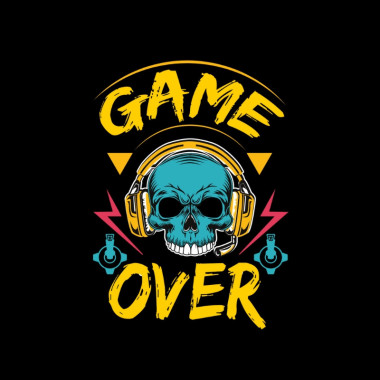 Game Over Oversized T-Shirt