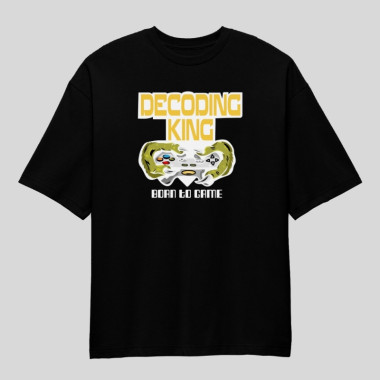 Decoding King Oversized T-Shirt