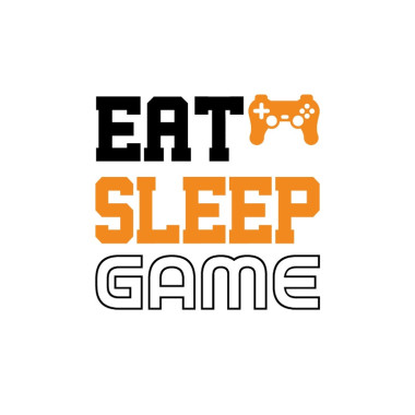 Eat Sleep Game Oversized T-Shirt