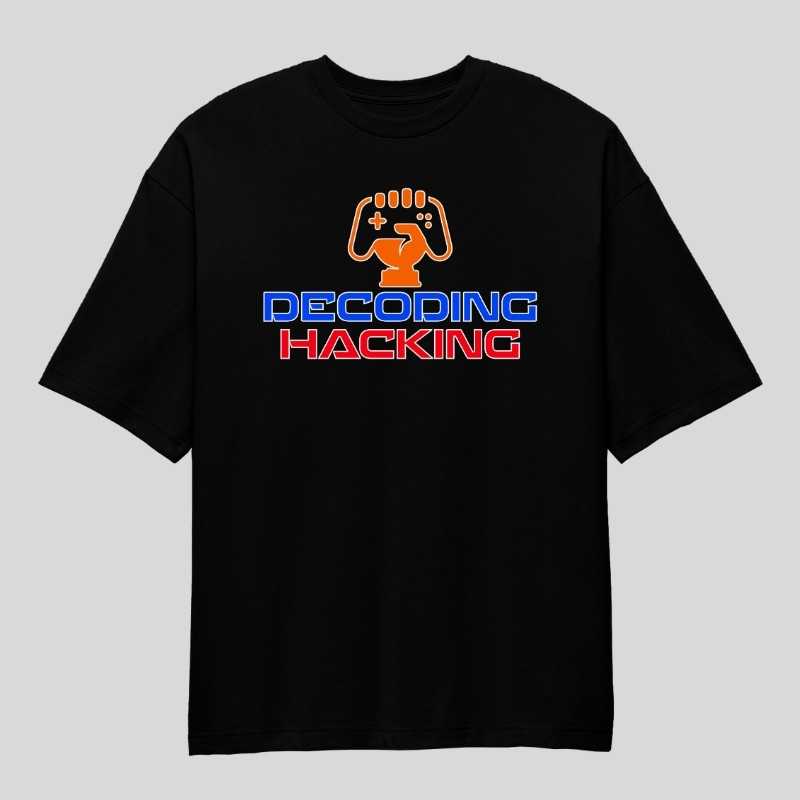 Decoding Hacking Oversized T-Shirt