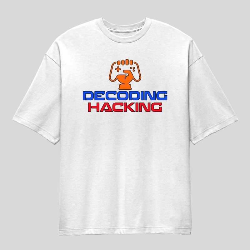 Decoding Hacking Oversized T-Shirt