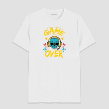 Game Over Round Neck T-Shirt