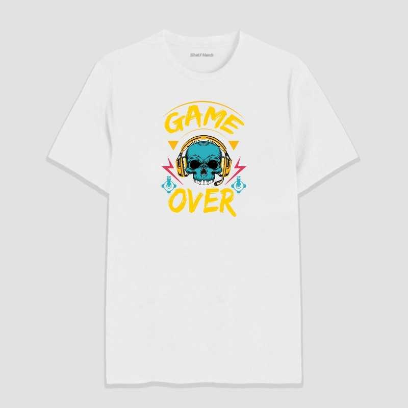 Game Over Round Neck T-Shirt