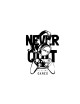 Never Quit Game On Round Neck T-Shirt