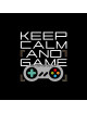 Keep Calm And Game Round Neck T-Shirt