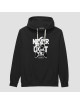 Never Quit Game On Hoodie