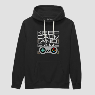 Keep Calm And Game Hoodie