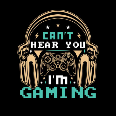 Can't Hear You I'm Gaming Sweatshirt