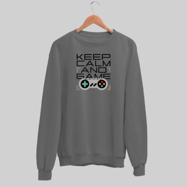 Keep Calm And Game Sweatshirt